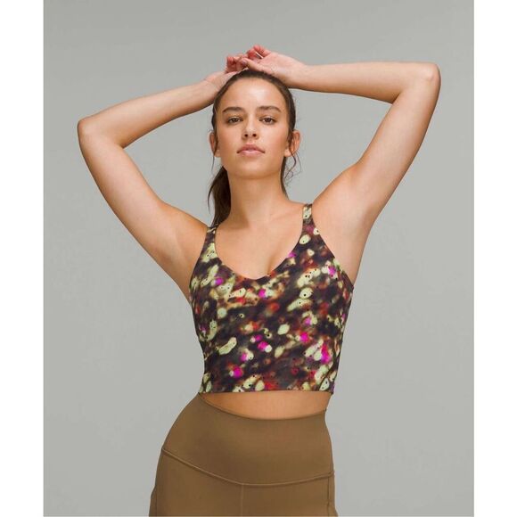 Lululemon Align Tank Top size 6 Soft Focus Splatter Green Multi - Picture 1 of 7